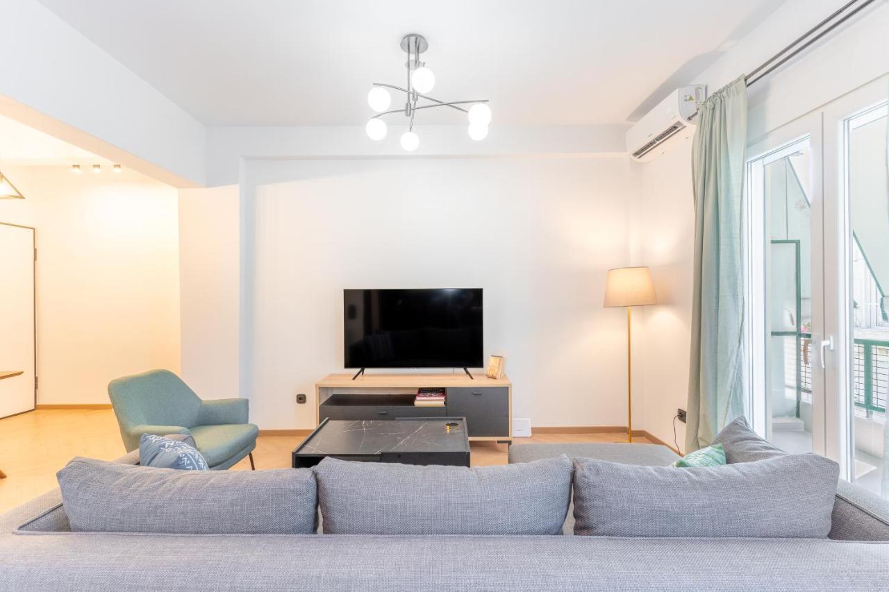 Elegant Apartment In Center, 5Min To History Sites Athen Eksteriør billede